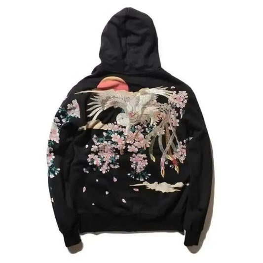 American Y2K New Fashion Trend Fleece Padded Zipper Hoodie Women Street Hip Hop Joker Loose Sweatshirt Couple Casual Punk Hoodie.