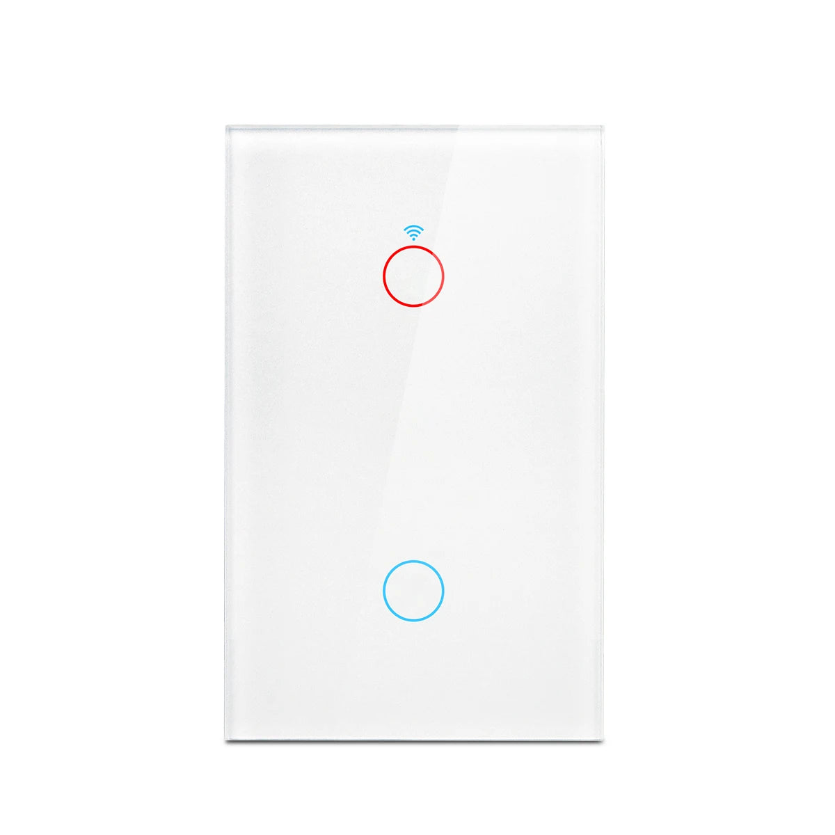 Tuya WiFi US Smart Lichtschalter Wand-Touch-Schalter Neutralleiter/Kein Neutralleiter erforderlich 120-Typ Funktioniert mit Alexa, Google Home.