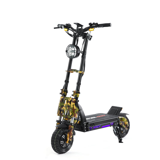 GSPACE MARS11 GTR Electric Scooter 2000*2W Motor 72V45Ah Battery Escooter 11 inch City tires E-Scooter.