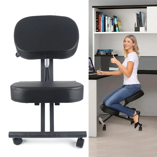 Ergonomischer kniender Computerstuhl, Gesundheitsstuhl, Kniehocker, kniender Haltungsstuhl, verstellbarer Hocker für Zuhause und Büro