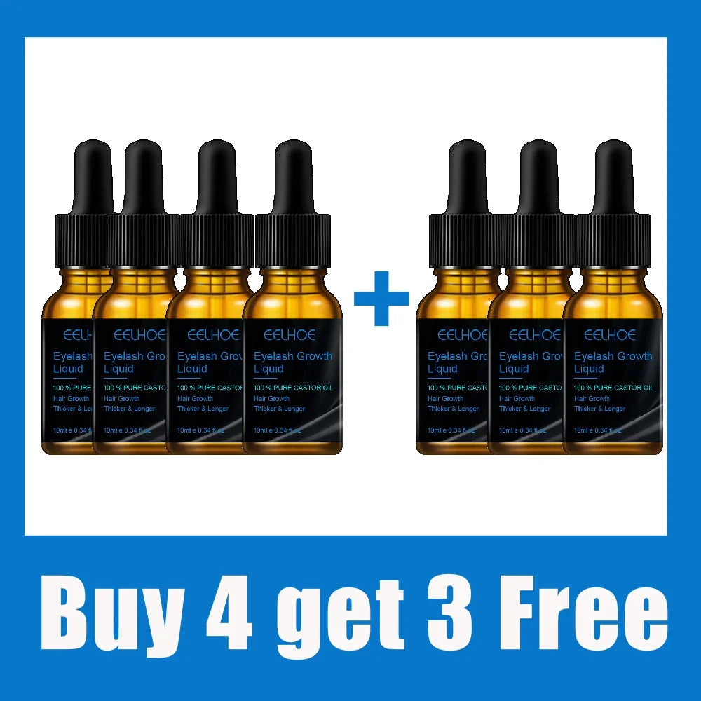 7Days Eyelash Fast Grow Serum Lengthen Thicken Natural Curl Enlargement Voluminous Eyelash Growth Natural Eyelashes Growth Serum.