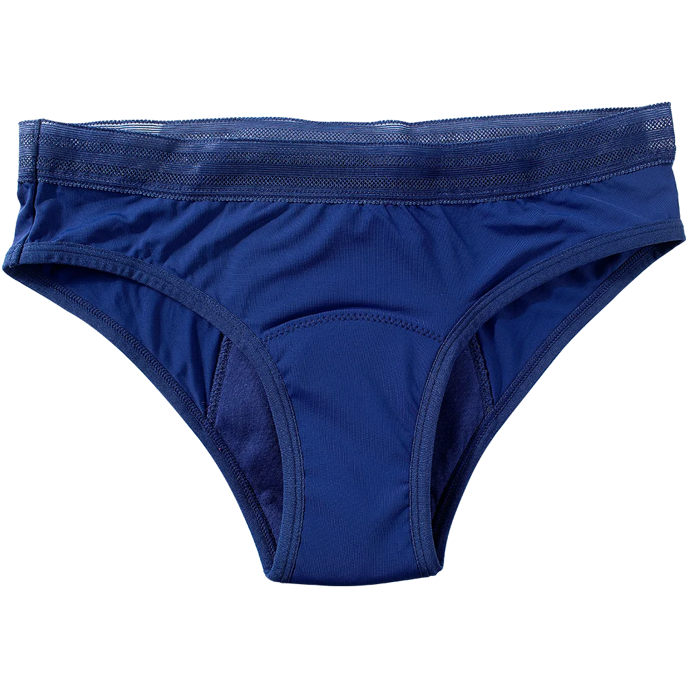 Seamless Cotton Menstrual Panties 4-Layer Leakproof Fast Absorption Women Period Panties Mid-Rise Incontinence Undies.