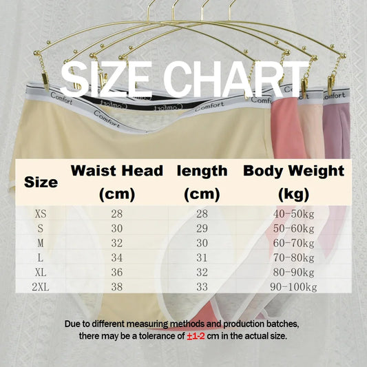 1pc Women's Maternity Menstrual Panties Anti-Side Leakage High Waist Cotton Physiological Period Underwear for Ladies 40-100kg.