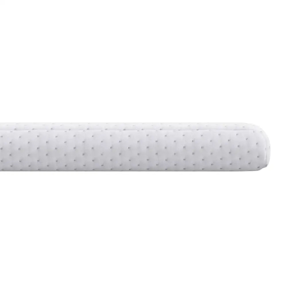 Comfortable White Mattress Pad 90x200cm Soft Polyester Jacquard Fabric Bedding Essential.