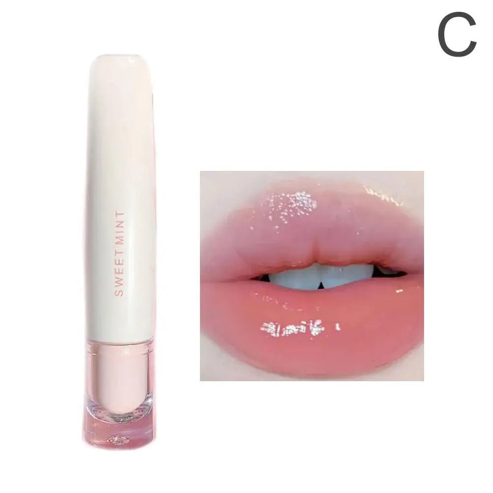 Mirror Dyeing Lip Gloss Moisturizer Liquid Lipstick Waterproof Long Lasting Red Lip Tint Korean Makeup Cosmetic
