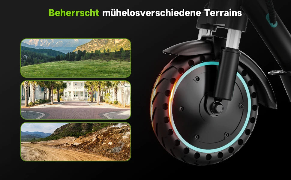 RCB EV85F (ABE) Adult EScooter 400W Motor Foldable E-Scooter 36V 7.8AH 8.5” Road Tire Commuting Electric Scooter.