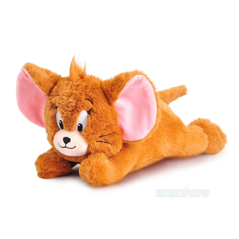 Original Delux Tom and Jerry Plush Toy Long Plush Cartoon Anime Movie Plushies Stuffed Animals Doll Toys for Kids Birthday Gifts.