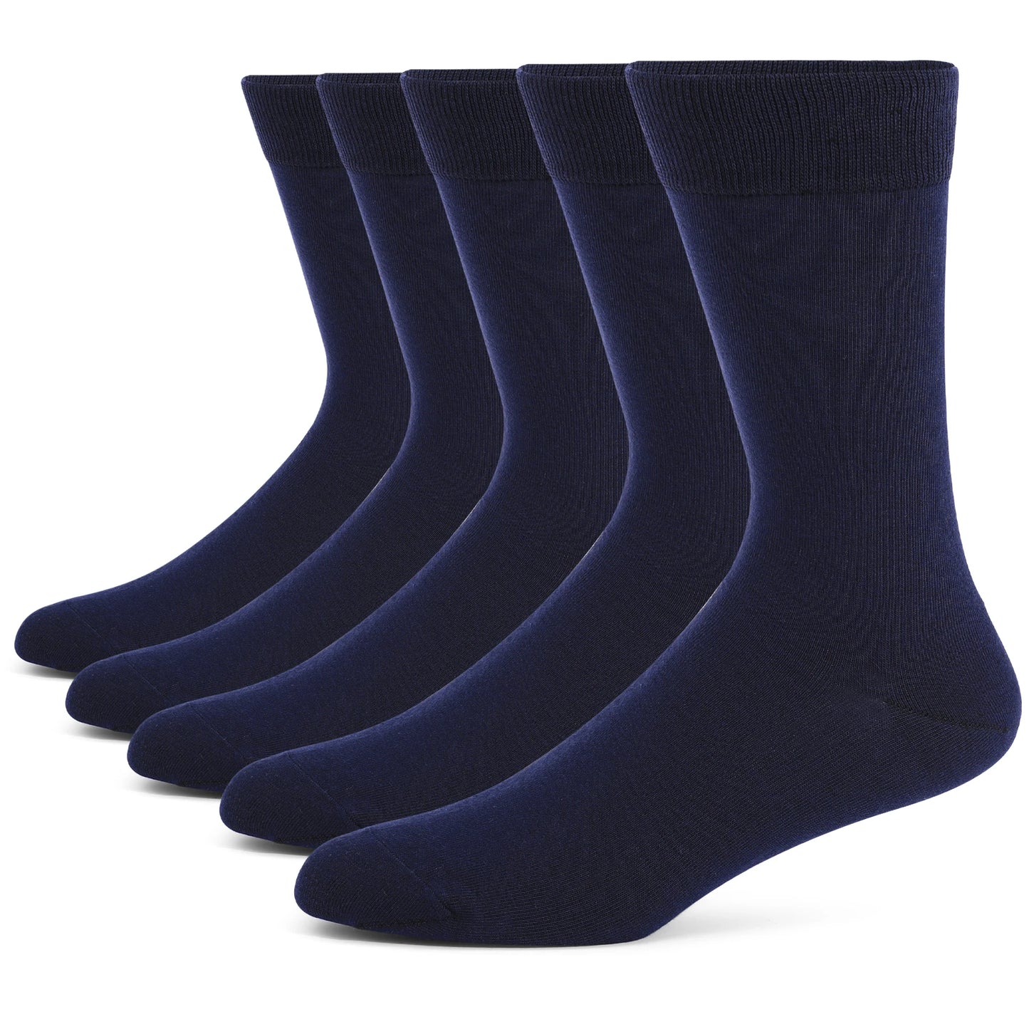 5 Pairs Mens Dress Socks Plus large Size,High Quality Combed Cotton Crew Socks,Black Cool Argyle Breathable Casual Socks for men