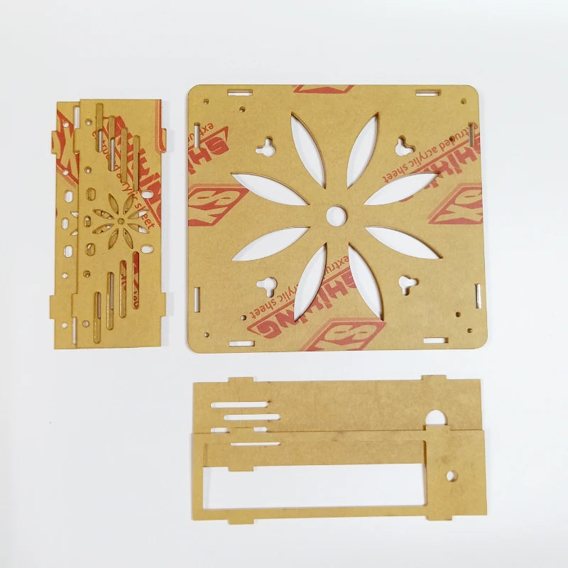 DIY MINI ITX Case HTPC Computer Cases transparent Chassis Desktop For Game Chassis support 2.5 SSD 17*17CM.