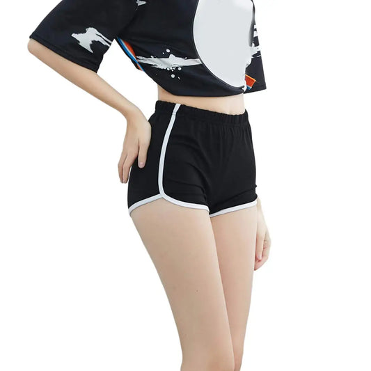 Women's Cotton Yoga Shorts Vintage Dolphin Short Pants Sexy Lounge Workout Bike Shorts Streetwear Yoga Summer Sport Hiking.