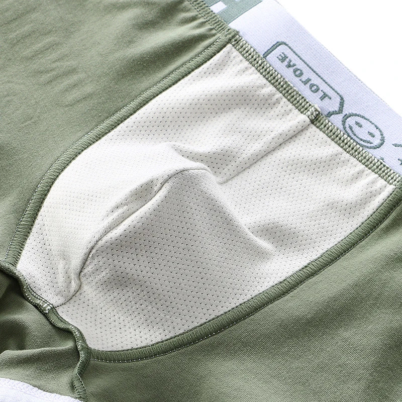 6 teile/los Baumwolle Männer Unterwäsche Mode Männlichen Große Größe Boxershorts Männer Unterwäsche Komfortable Feste Unterhose Neue Stil Männer Boxer