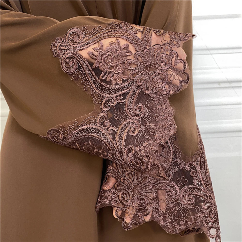 Ramadan Coffee Abaya Damen Dubai Islam Prayer Clothes Women Muslim Modest Dresses Kebaya Kaftan Robe Vestidos Musulmanes Femme.