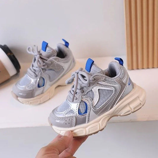 Children Tennis Shoes Versatile Non-slip White Sneakers for Kids Girls Fashion Causal Breathable Toddlers Boys Sports Shoes Hot.