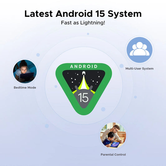 DOOGEE Tab G6 2 IN 1 Smart Tablet PC 11'' Screen Android 15 30GB RAM(6+24) 256GB ROM 8000mAh Battery Dual Speakers Widevine L1.