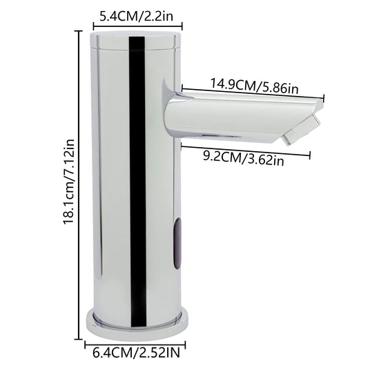 Automatic Infrared Sensor Water Faucet Non-Contact Washbasin Tap, for Kitchen, Bathroom Cold and Hot Water Faucet