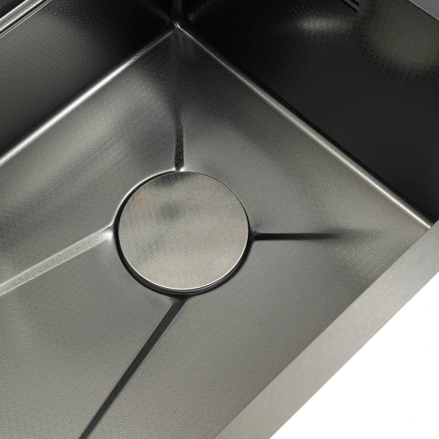 Edelstahl Rechteckige 68*45*21 cm Küche Waschbecken Große Single Slot Wasserhahn Set Seifenspender Tasse Waschmaschine