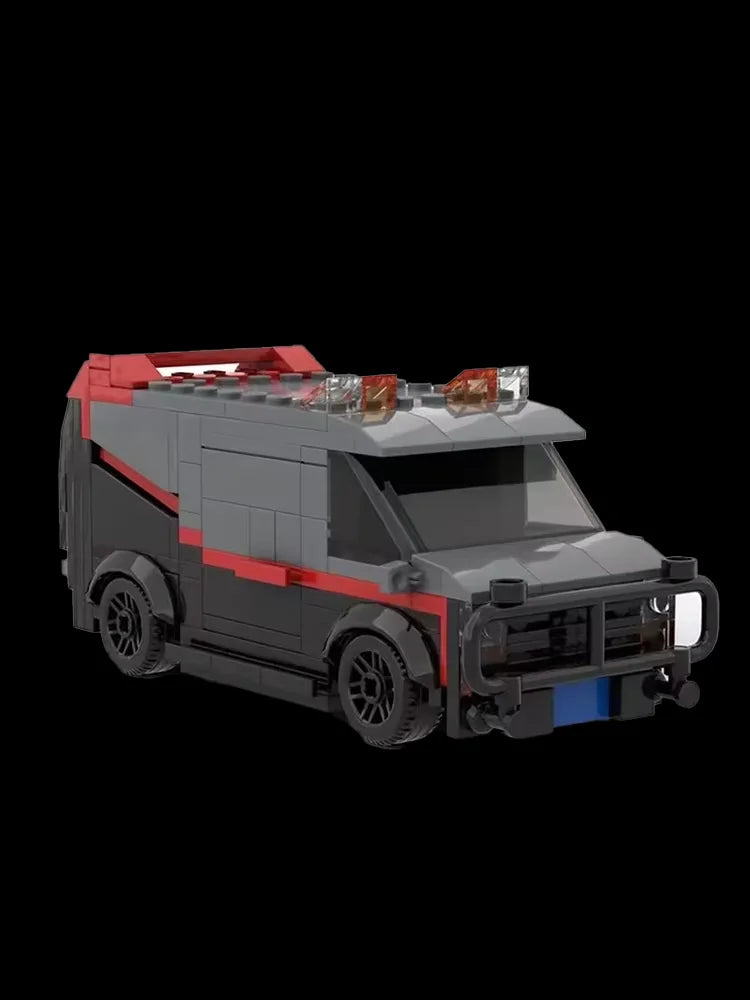 MOC-20604 A-Team Vehicle SWAT Team Car Car Toy modelPolice Department Car Brick Building Set Children ToyGift 242PCS.