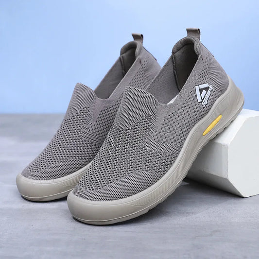 Bebealy Women's Sneaker Men Flat Shoes Casual Nonslip Men Shoes Outdoor Soft Comfortable Home Shoes Comfortable Slip-on Men Shoe.