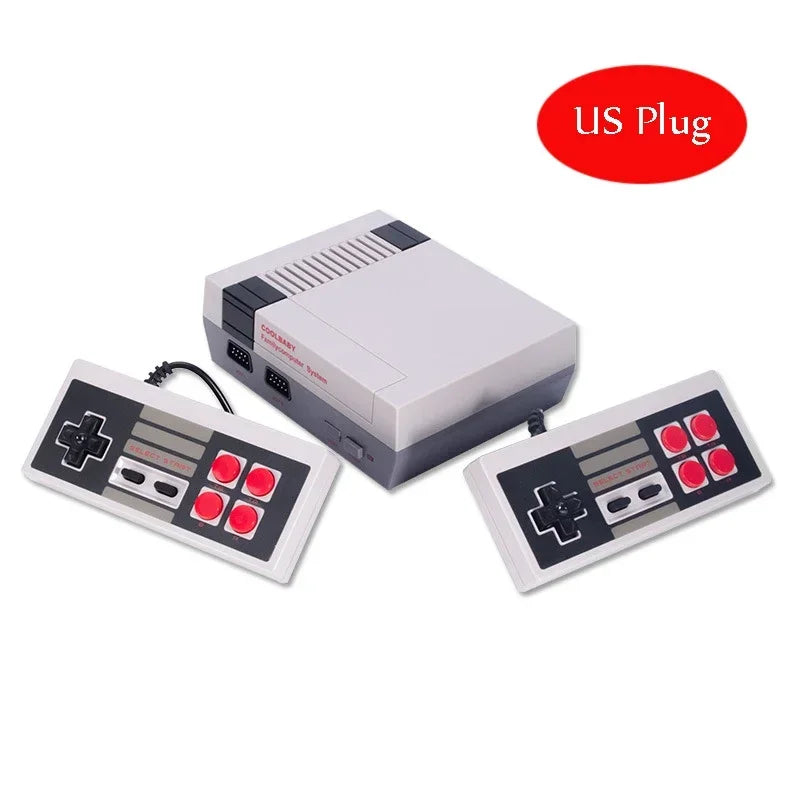 Retro Game Console Classic Mini Video Game System Built-in 620 AV Games 8-Bit FC Nes TV Console for Adults and Kids Gift.