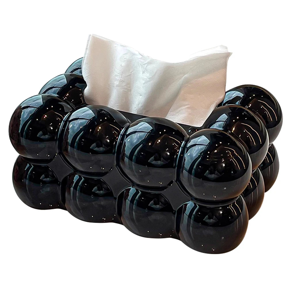 INS Style Cotton Candy Removable Tissue Box Korean Style Cute Tissue Box Desktop Decorative Supplies for Home Napkin Holder