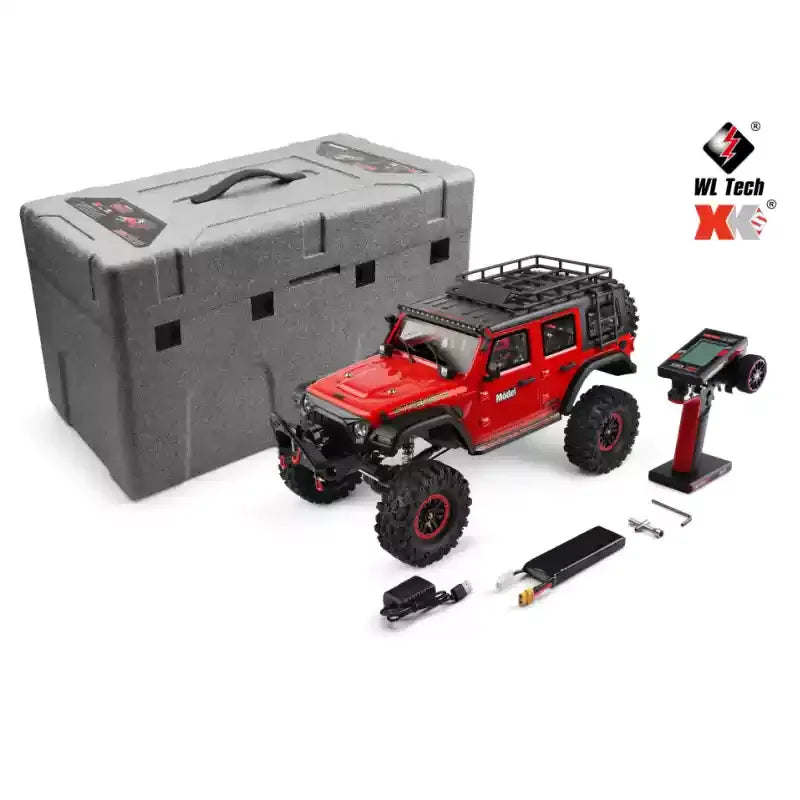 1/10 WLtoys 104006 Remote Control Car Rc Craweler Car Rc Car Drift Car Full Proportional Rock Crawler 4WD Off-road Truck Toys