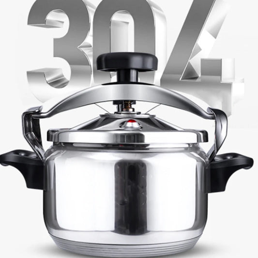304 Stainless Steel Pressure Cooker Small Household Mini Explosion-proof Pressure Cooker Gas Induction Cooker Universal.