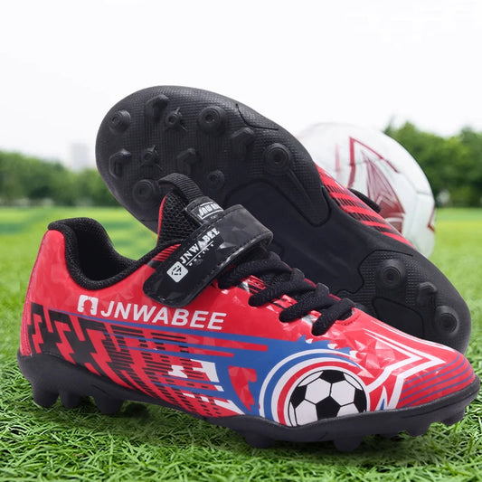 Mens Football Shoes Summer New Style Broken Nail Student Childrens Outdoor Sports Competition Practice Professional Soccer Shoes.