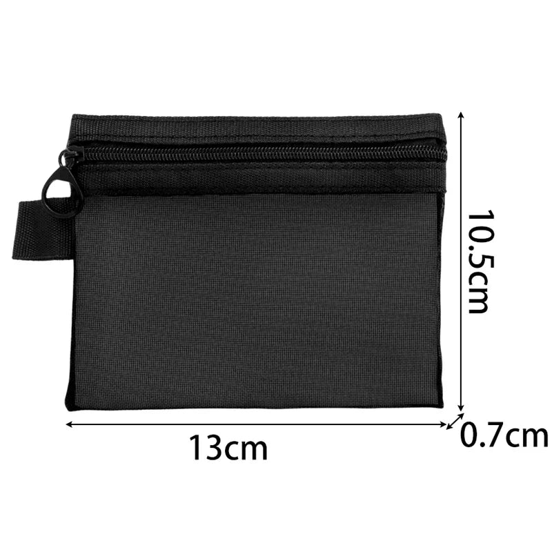 1/3pcs Mesh Clear Cosmetic Bags Small Large Black Makeup Bag Portable Travel Toiletry Organizer Case Lipstick Storage Pouch.