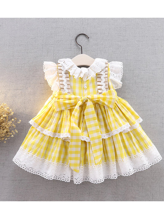 Mädchen Märchen kleid Puff ärmel Mesh Kleid, verkleiden Outfits für Party Geburtstag Leistung, als Geschenk.