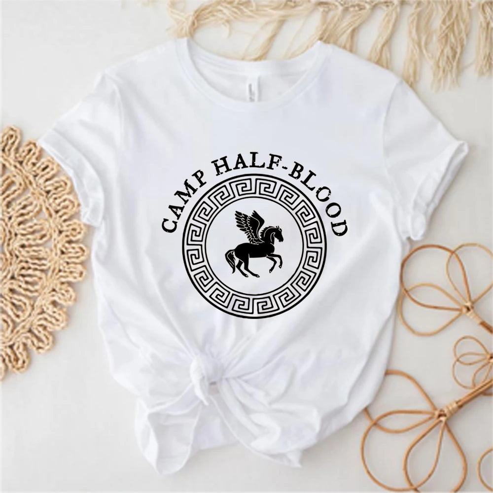 Camp Jupiter T-Shirt Camp Half-Blood Shirt Percy Jackson Shirtsc Unisex Graphic T Shirts Gothic Short Sleeves Tops Harajuku Top.