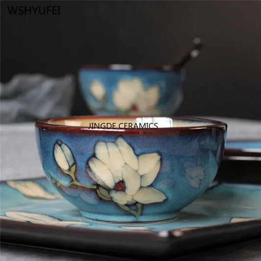 Ceramic Dinner Plate Service Dish Cake Dish Western Steak Steak Disc Salad Bowl Kitchen Board Wedding Kitchen Supplies Beautiful.