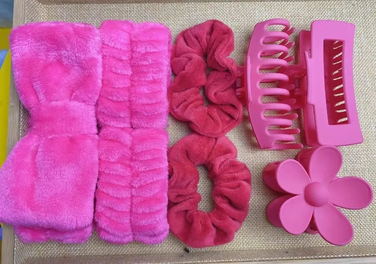 Matte Butterfly Knot Hair Ties Women's Hair Accessories Elastic Hair Bands Floral Hair Clips Autumn Winter New Style Hair Access