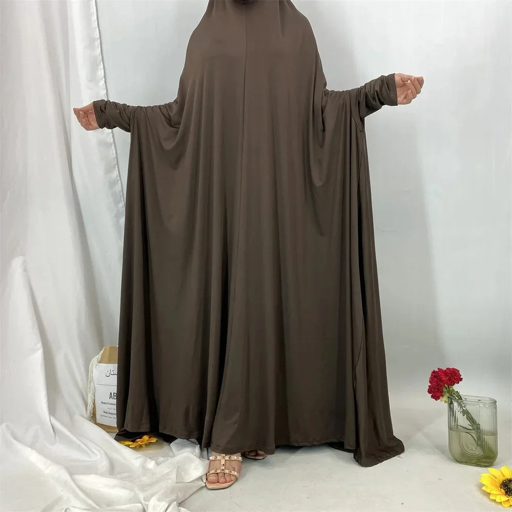 Middle East Muslim Fashionable Hooded Dress Dubai Arab Elegant Robe Elegant Long Shirt for Women with Hood from Mainland China