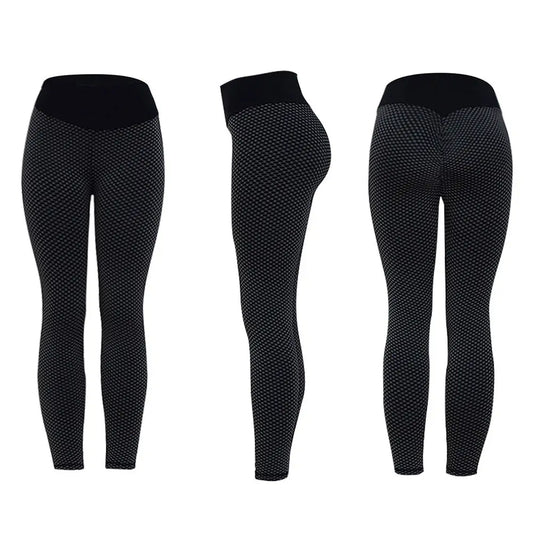Mode Tik-Tok Damen hoch taillierte enge Sport Workout Butt Lift Yoga hosen Tik Tok Fitness benutzer definierte Leggings für Frauen.