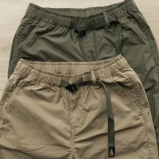 Erschwingliche Herren-Hose aus Eisseide, langlebige Konstruktion, Arbeitskleidung, lockere Passform, Sommerhose, dünn, lässig.