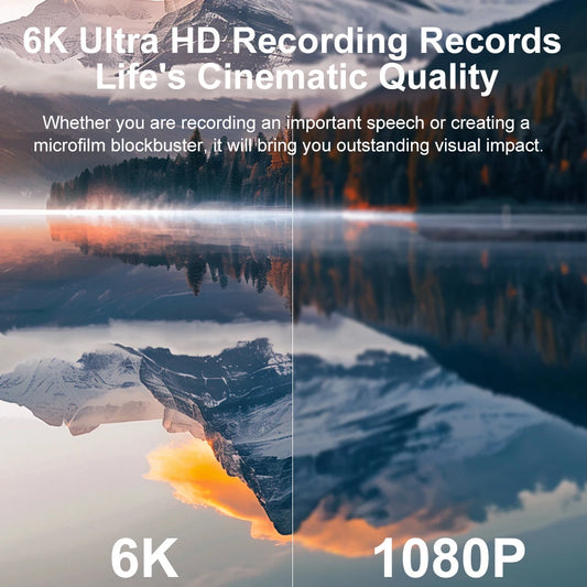 6K Digital Photography Camera 16X Digital Zoom 64MP Vintage Vlog Video Recorder YouTube 180° Flip Screen WiFi Web Cam With Flash.