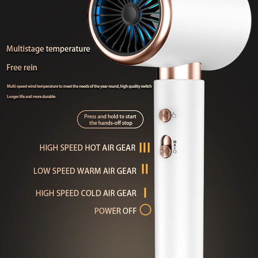 220V Hotel Wall Mounted Hair Dryer Hotel Non punching Negative Ion Hair Protection Cold and Hot Air High Power Hair Dryer