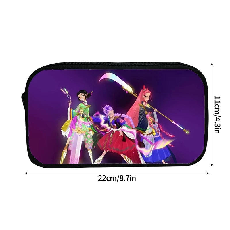 Kpop Demon Hunter Federmäppchen Cartoon Huntrix Federmäppchen Student Stiftetui Schule Schreibwaren Box