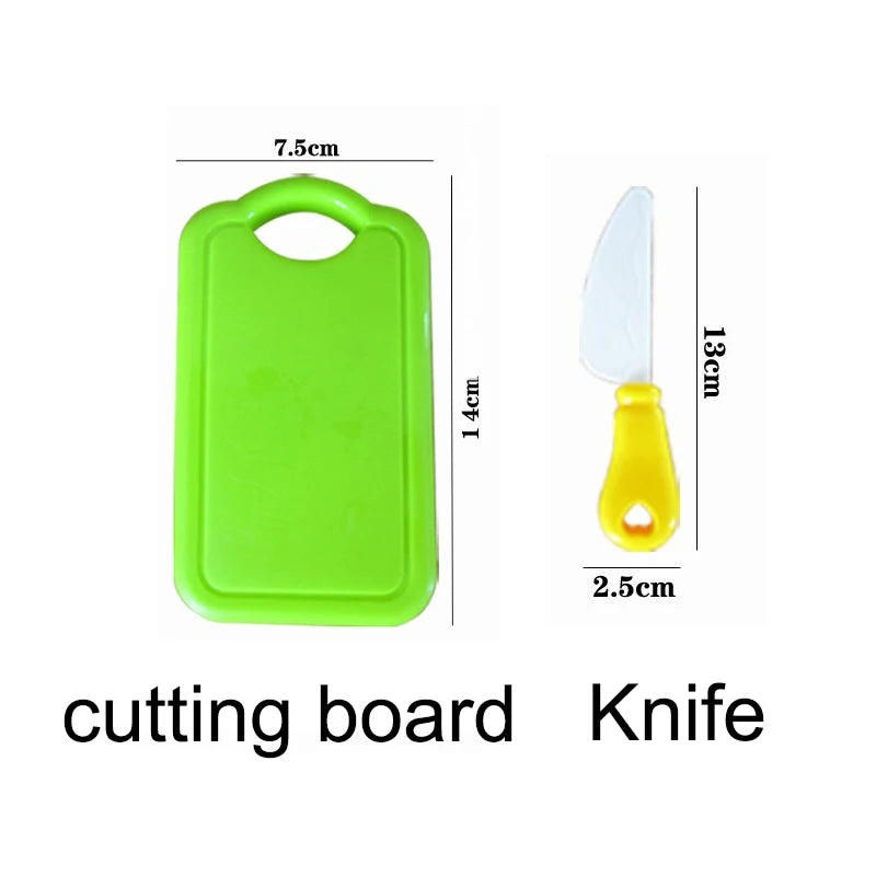 Kids Kitchen Playset,Pretend Food Kitchen Toys-Play Kitchen Accessories Cutting Food Toy, Pretend Play for Boys, Girls.