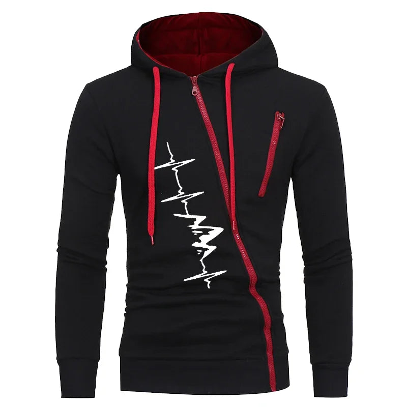 Brand Men Tracksuit 2 Pieces Men's Winter Jacket Casual Zipper Jackets Sportswear+Pants Sweatshirt Sports Suit Men Sets Clothing