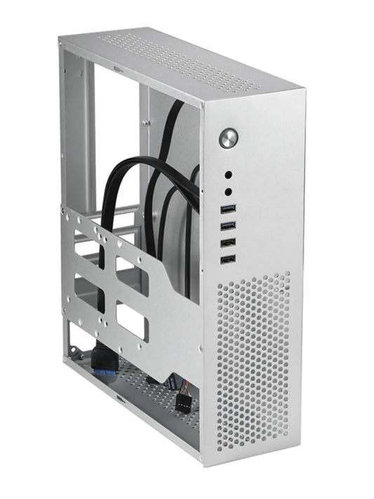 A10 7.3L M-ATX Chassis A4 HTPC Portable Computer PC Support PCIe 2.5' SSD Drive Mini Flex PSU Case.