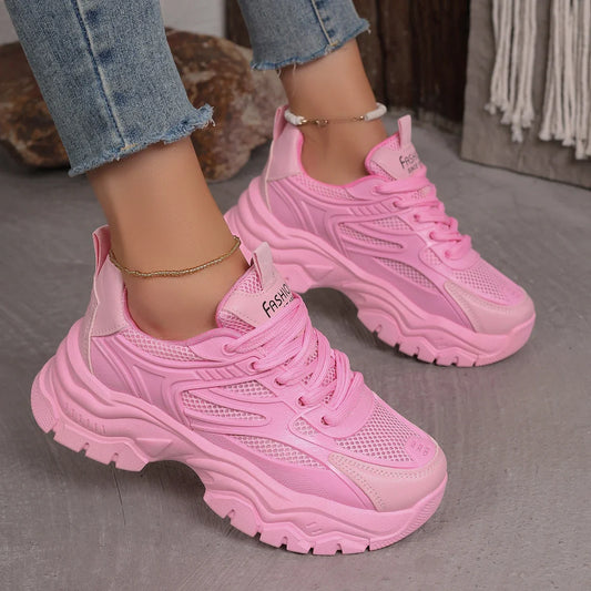 Women Sneakers 2024 New Fashion Chunky Sneakers Women Outdoor Tennis Platform Sports Shoes for Women Lightweight Designer Shoes.