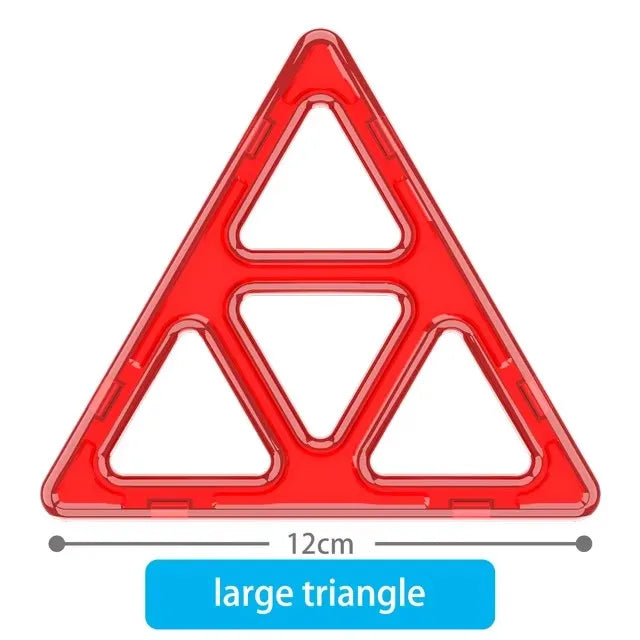 1pcs Big Size Magnetic Designer Magnet Building Blocks Accessories Educational Model Constructor Toys For Children Gifts