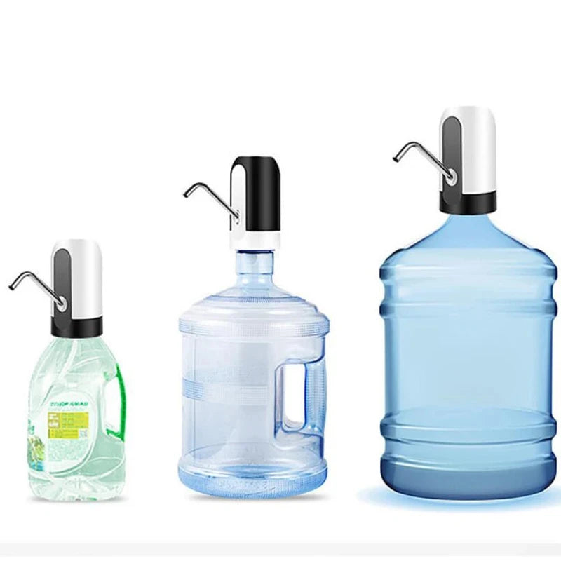 Electric Wireless Pumping Water Bottled Automatic Dispenser Bottle USB Rechargeable.
