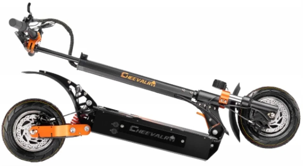 Cheevalry S10 Electric Scooter 2*1600W Motor 52V 33AH Battery Electric Scooter 10 Inch Tires City Commuter Electric Scooter