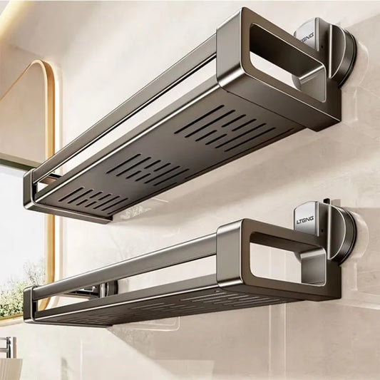 Saugnapf Schnalle Haushalt Badezimmer Dusche Gel Lagerung Rack Wc Waschraum Ohne Stanzen Wand-montiert Lagerung Korb