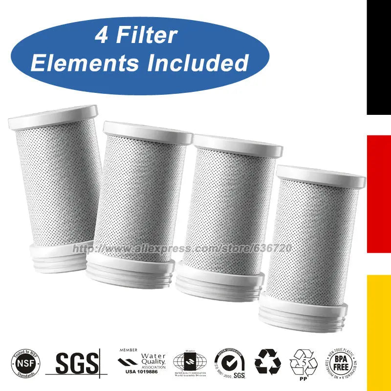 Faucet Mount Water Filter,with UV Light and LED Display Tap Water Purifier, Reduces Lead Chlorine Heavy Metals.