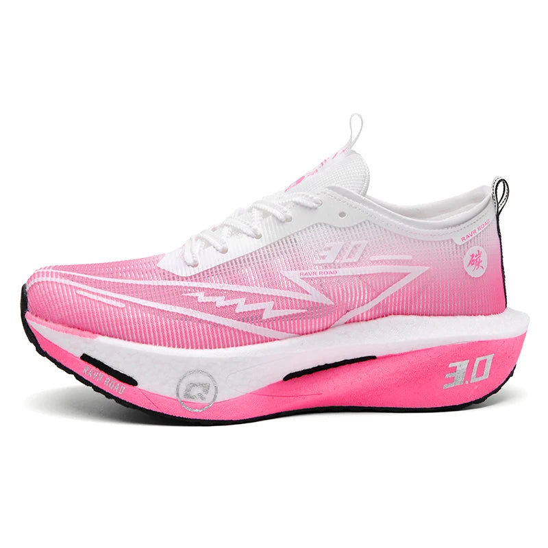 2025 Men Sports Running Shoes Q3 Casual Carbon Plate Marathon Breathable Lightweight Women's Comfortable Nonskid Sneakers