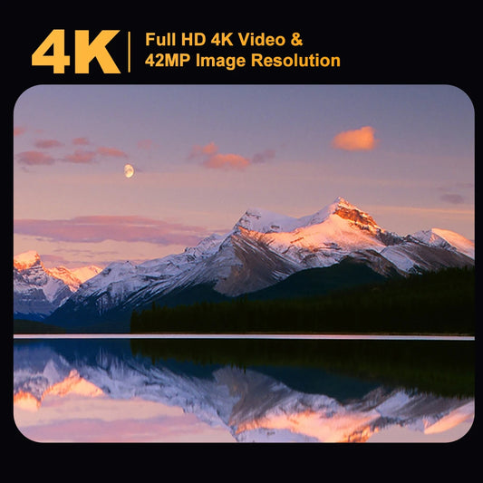 4K Portable Digital photography Camera 2 in1 Photo Video Record DV Travel Video Camera 18X Zoom 3'' Rotatable Screen With Flash.