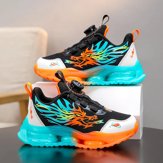 Autumn Origin Children Sneaker Boys Shoes 4 To 10 Years School Kid Sports Shoes Anti-slip Fashion Trainer Boy Sneaker.